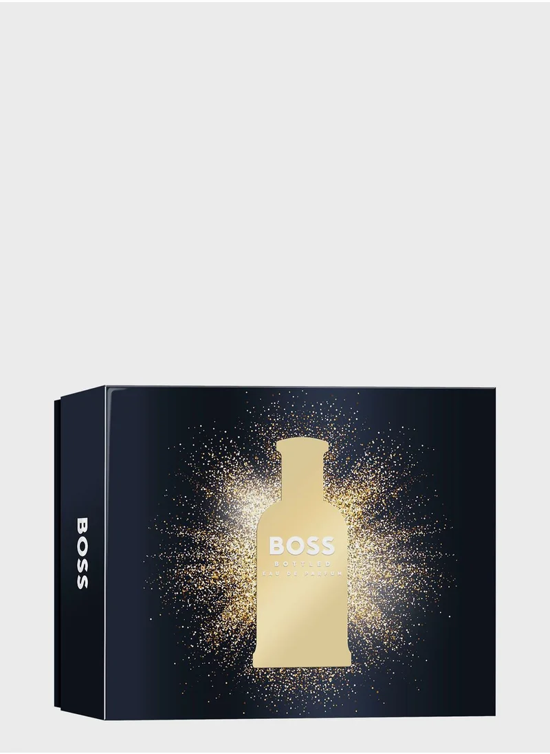 بوس مجموعة هوجو مكونة من عطر بوس او دو تواليت 100 مل مع زجاجة من نفس العطر 10 مل وسائل استحمام 100