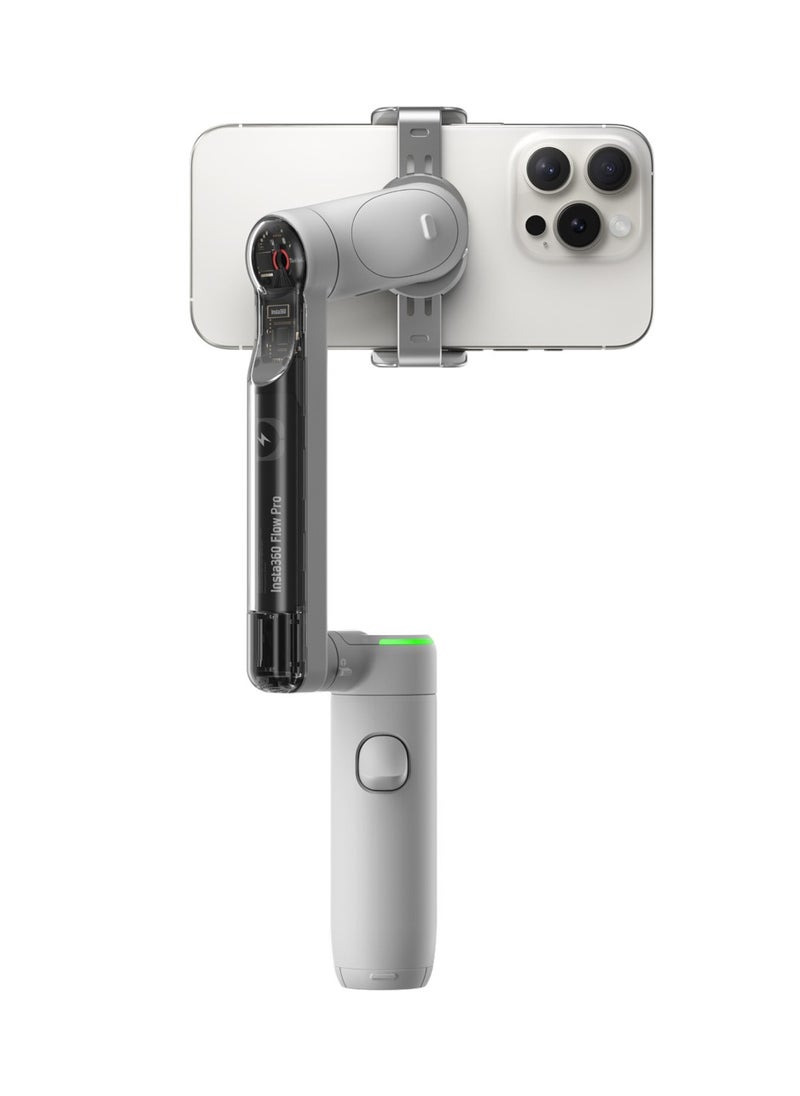 Insta360 Insta360 Flow Pro The Al Tracking Stabilizer for iPhone Grey  - Image 2
