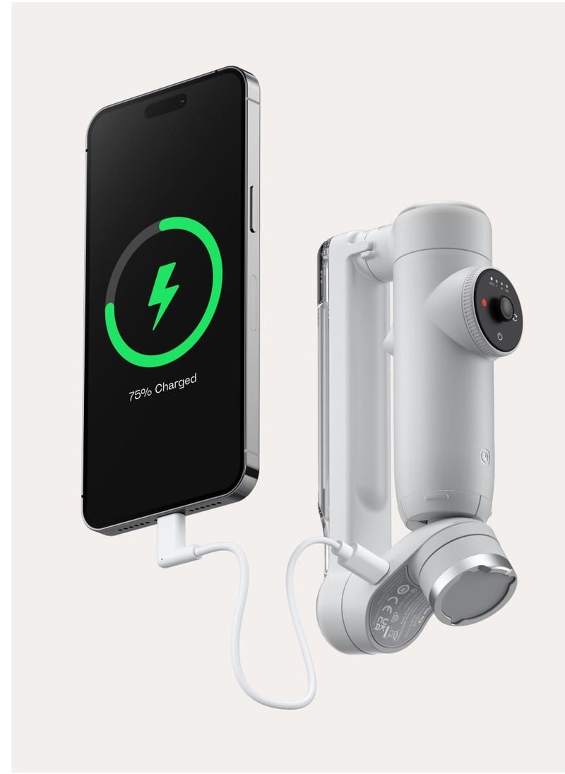 Insta360 Flow Pro The Al Tracking Stabilizer for iPhone Grey