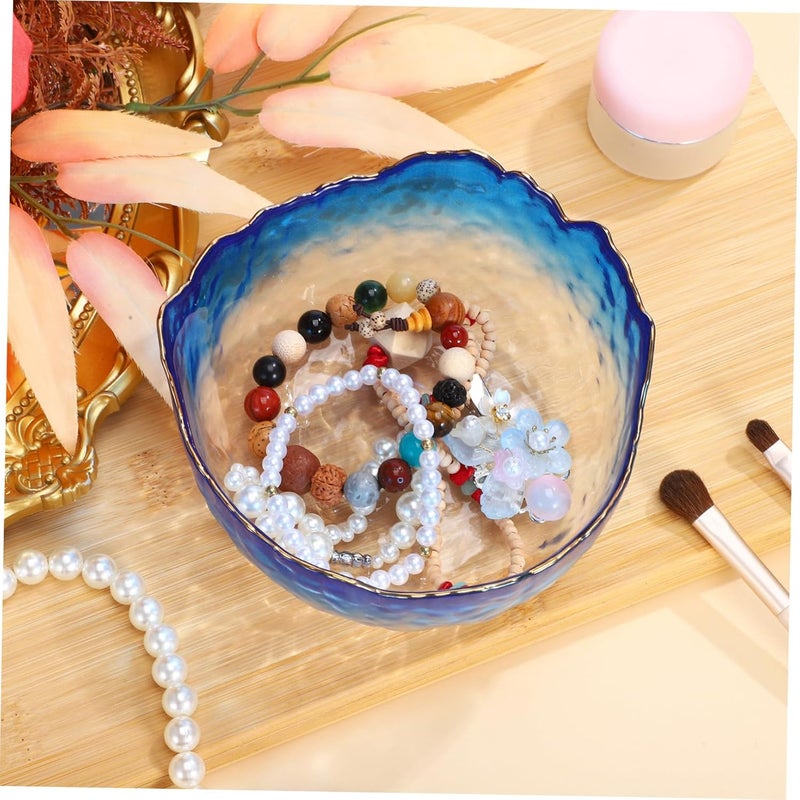 Angoily 4pcs Glass Nail Soak Bowl Gradient Design for Manicure Soaking Nail Art and for Home Use - Image 5