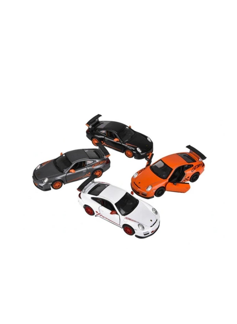 Kinsmart Pack of 12PCS - 2010 Porsche 911 GT3 RS Die-Cast Model Car 1:36 Scale – Pull Back Action with Openable Doors - Image 2