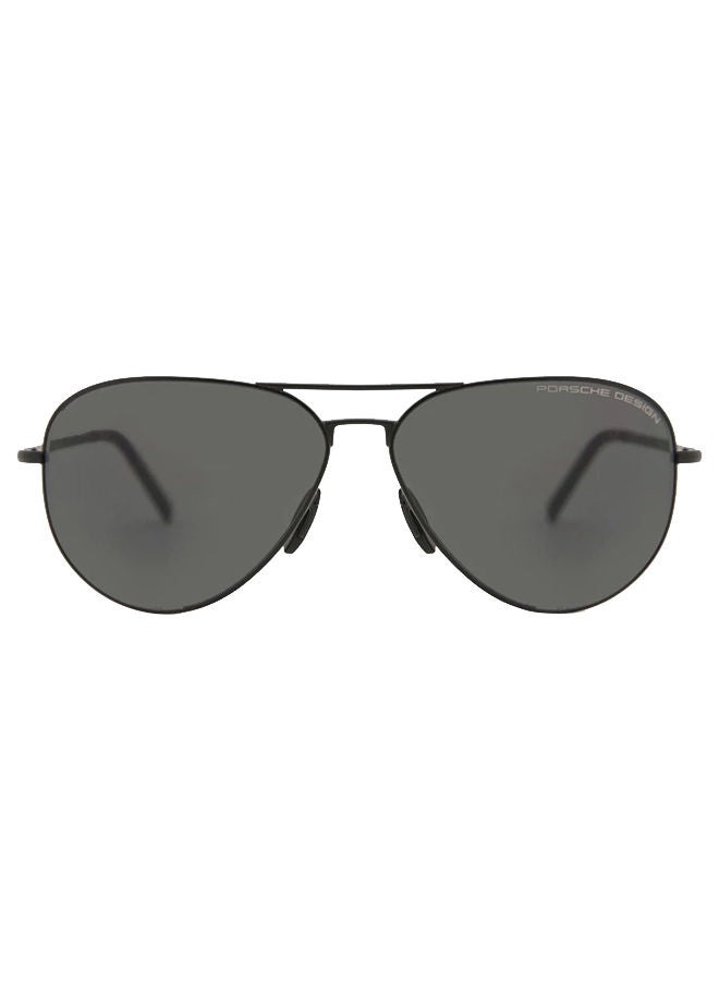 Porsche Design Men  Pilot Shape Sunglasses - P8508 D 60 - Lens Size: 60 mm - Image 2