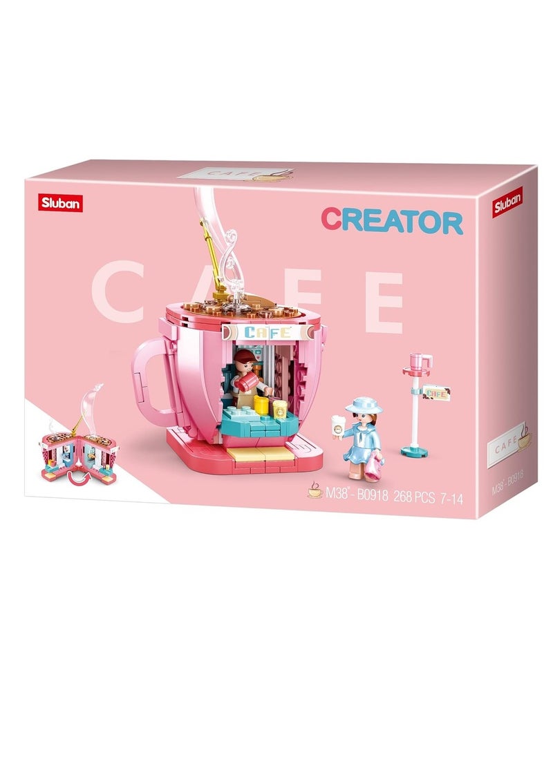 Sluban Sluban - Creator Cafe 268 Pieces - M38-B0918  - Image 1
