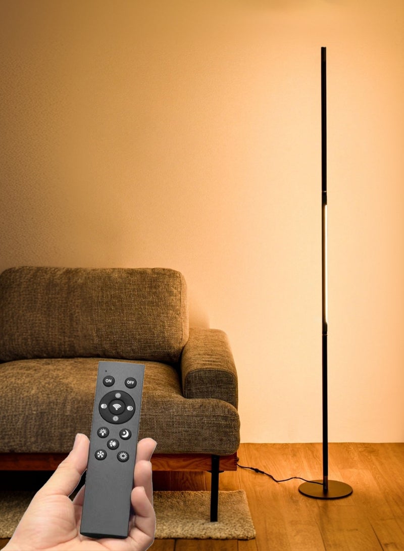 Floor Lamp LED Modern Standing Reading Light, Height 3 Levels & Rotatable, 3 Color & Stepless Brightness Dimmer for Living Room Corner Lamp, Office Task Light - Image 4