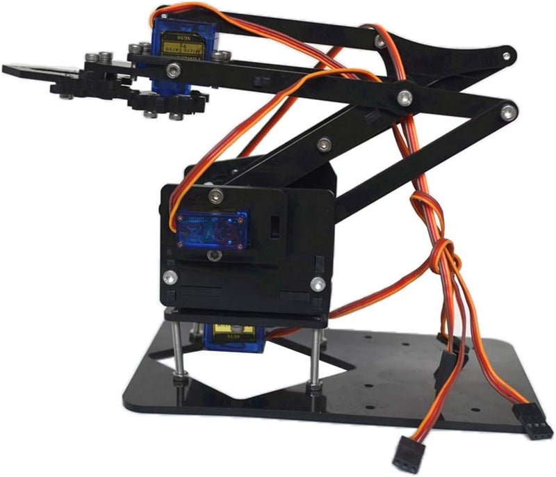 klarako 4-Dof Tank Robot Chassis & Mechanical Arm for , DIY Assembled Robotic Arm Kit for Kids & Adults - Image 3