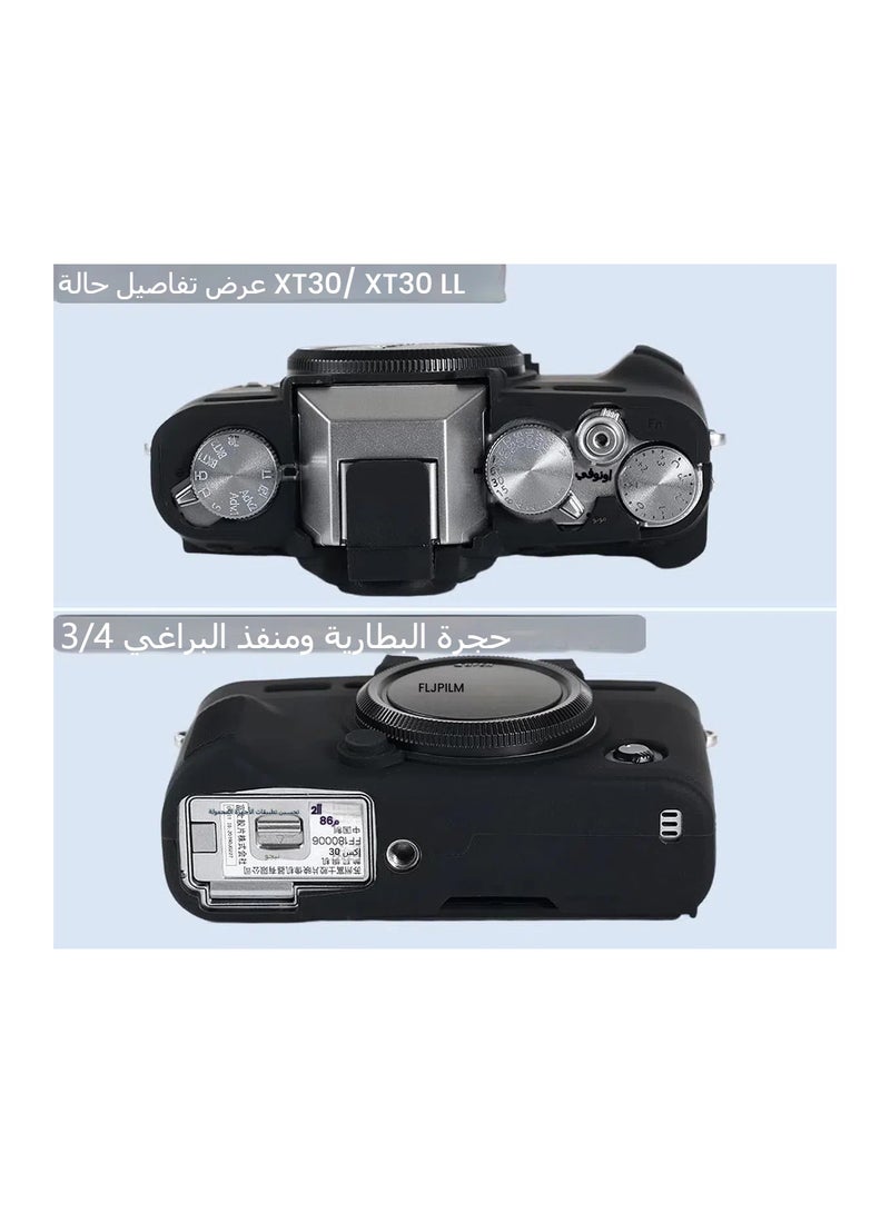 General Fujifilm XT30 / XT30 II Camera Case, Soft Silicone Cover Skin & Screen Protector Fujifilm XT30 / XT30 II Camera Bag Accessories  - Image 5