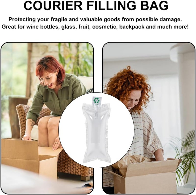 100pcs Inflatable Air Bags Packaging Cushions 10x20cm Multi-use Air Pillows for Shipping Protection Dunnage Cushions for Parcel and Package Filling - Image 4
