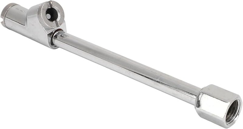 مضخة نفخ إطارات الشاحنة ذات الرأس المزدوج، خيط 1/4 بوصة NPT، قدم مستقيمة - Image 4