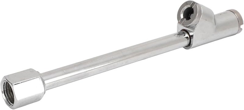 مضخة نفخ إطارات الشاحنة ذات الرأس المزدوج، خيط 1/4 بوصة NPT، قدم مستقيمة - Image 5