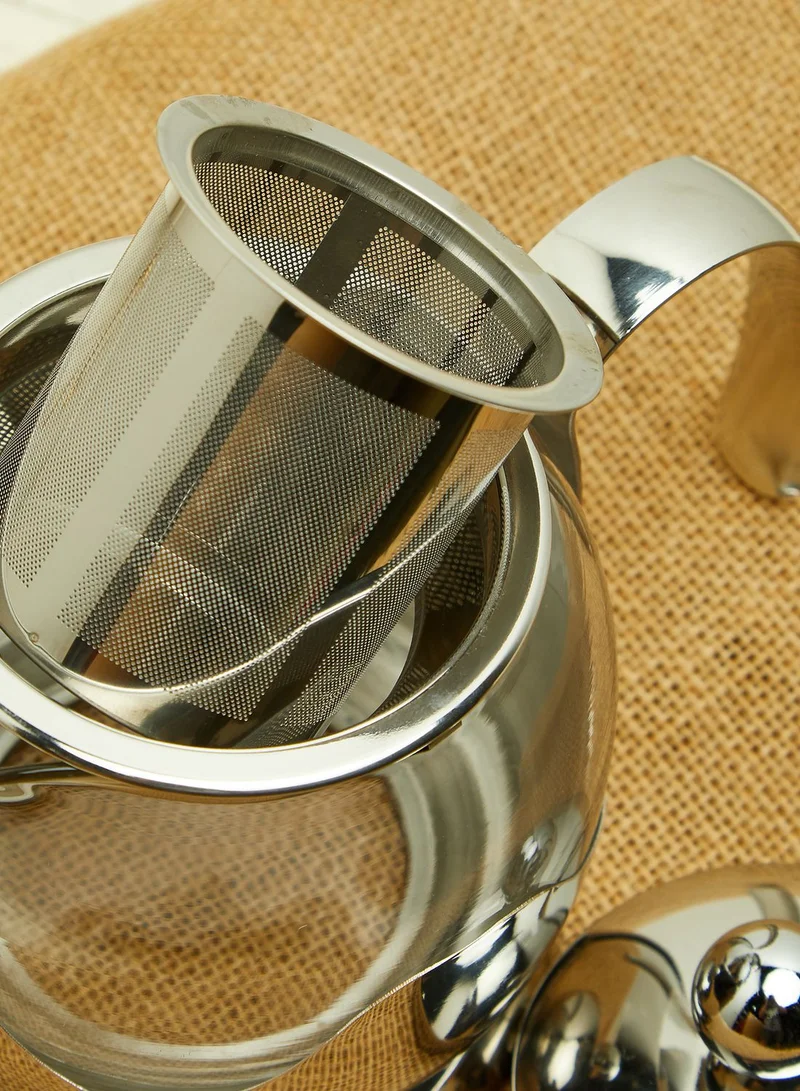 Premier Stainless Steel Glass Teapot 750Ml