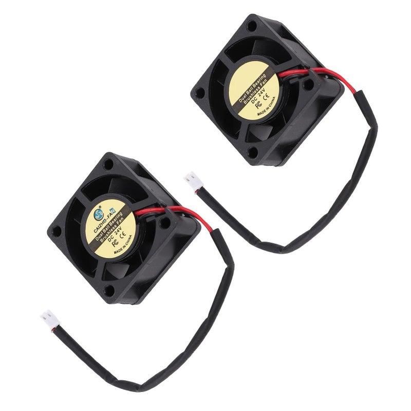 40x40x20mm Low Noise Cooling Fan 2PCS for 3D Printer Print Head Auxiliary Horizontal Vertical Setup - Image 3