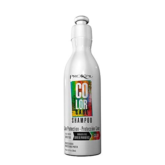 Prokpil Colored Hair Shampoo Salt Free Parabens Free Color Protection No Frizz 10.1oz-300ml - Image 1