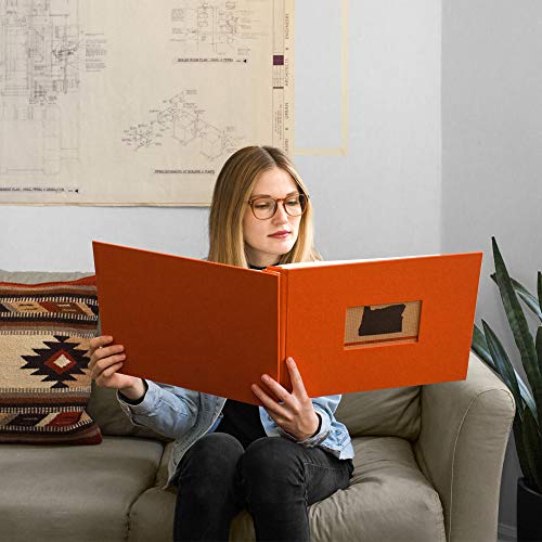 Kolo Newport Scrapbook, 11" x 14", Ideal for Wedding Albums, Baby Books, and Travel Journals, Ocean - Image 4