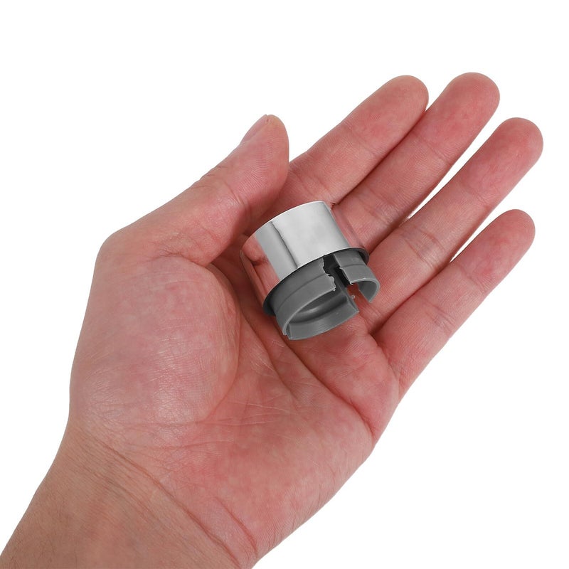 BESTonZON 12pcs Silver Wheel Lug Nut Caps Dust Covers for Automotive Hub Protection - Image 5