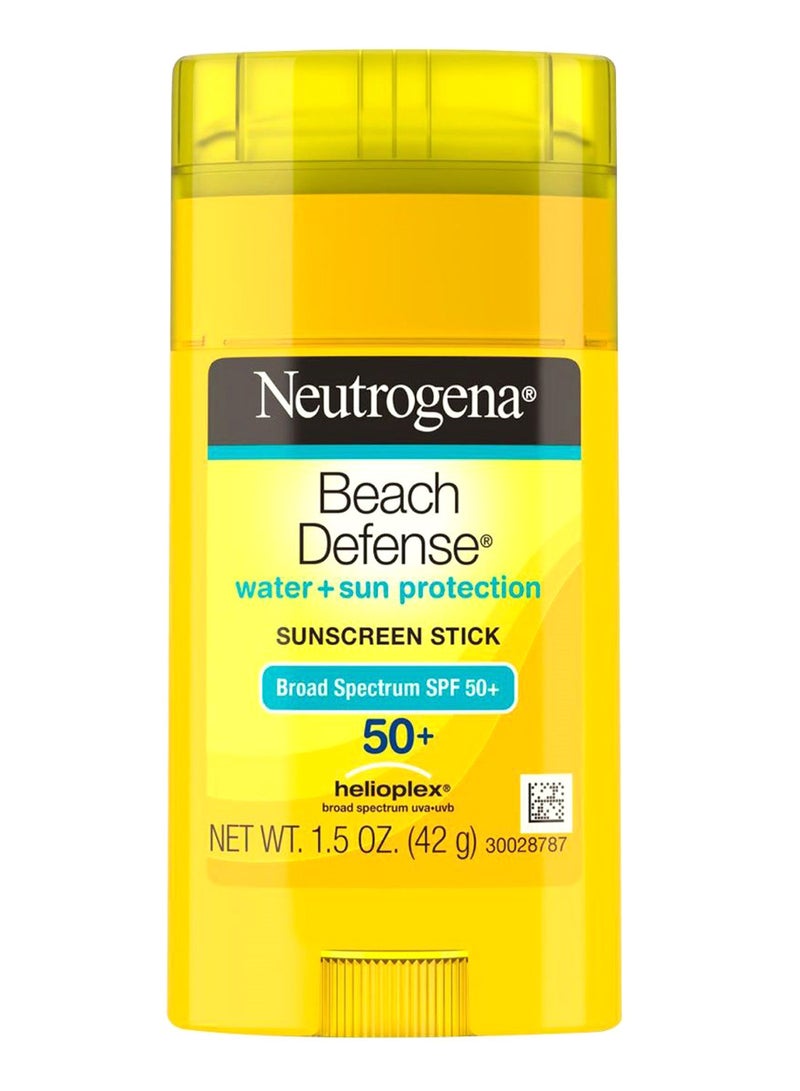 Neutrogena Beach Defense Sunscreen Stick SPF 50 1.5ounce - Image 1