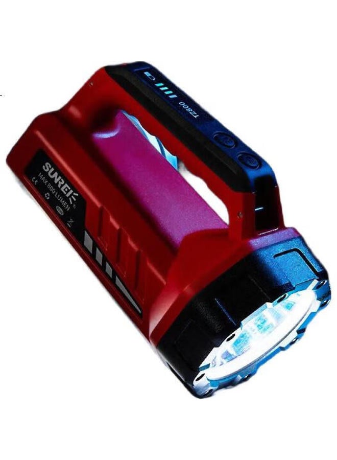 Sanlux Tanlang 1200 Bright Yellow Multifunctional Emergency Rescue Flashlight, High-Intensity Long-Range Outdoor Searchlight, Handheld Lamp - Image 2
