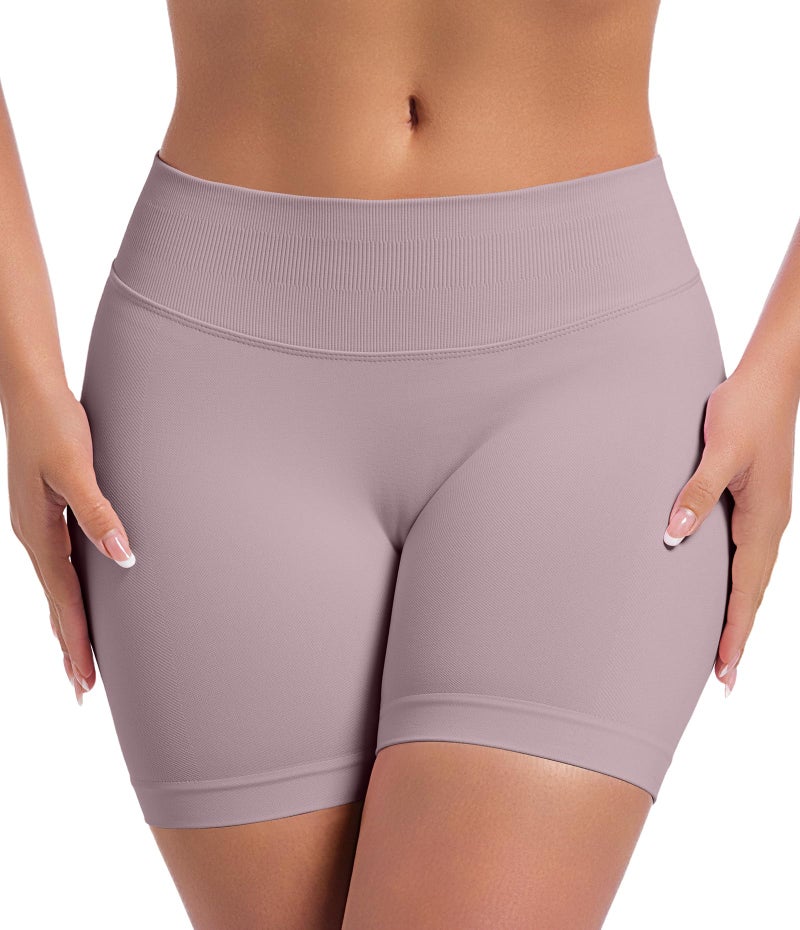 OVESPORT 3 Pack Seamless Women Workout Shorts Scrunch Butt Lifting Gym Booty Biker Shorts - Image 4