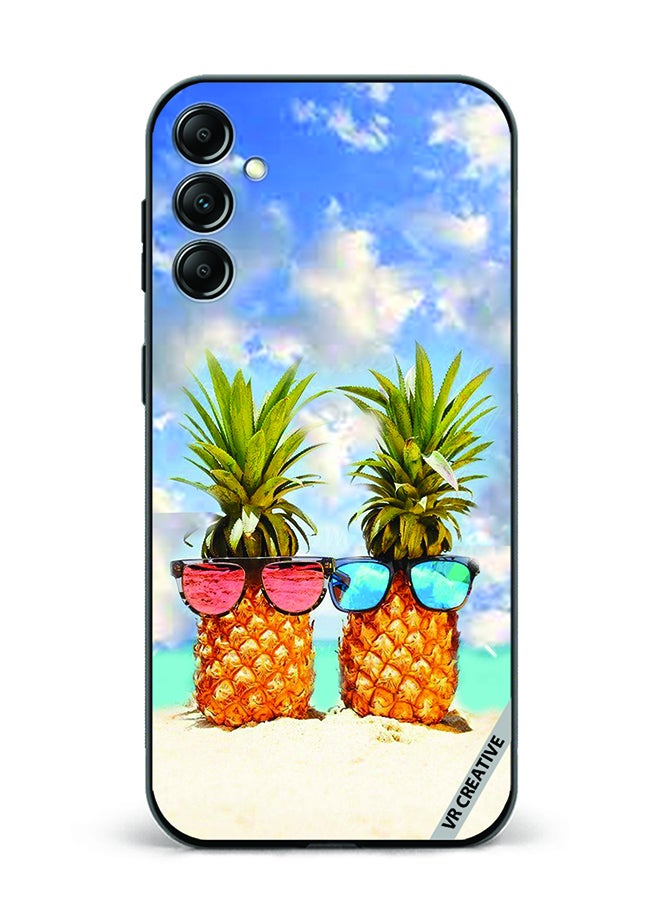 VR CREATIVE Protective Case Cover For Samsung Galaxy A54 Pineapple Design Multicolour - Image 1