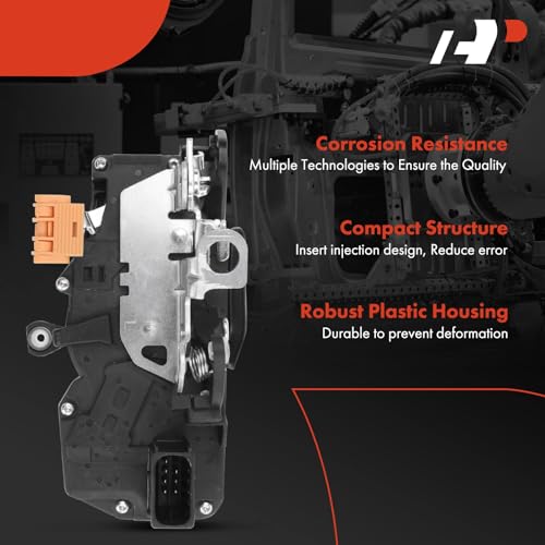 A-Premium Door Latch Lock Actuator Compatible with Cadillac Vehicles - CTS 2009-2014 Sedan, CTS 2010-2014 Wagon, Without Passive Entry - Front Left Driver Side, Replace# 22741951, 25876534 - Image 5