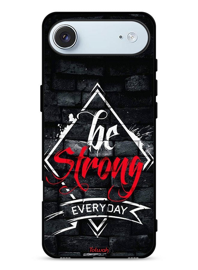 Tolwak Apple iPhone Air Protective Case Cover Be Strong Every Day - Image 1