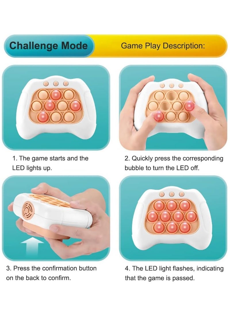 Pop Quick Push Game Console Series Toys for Kids, Interesting Push Bubble Fidget Stress Relief Toys, Anti-Stress Toys for Boys and Girls Aged 3-10  - Image 5