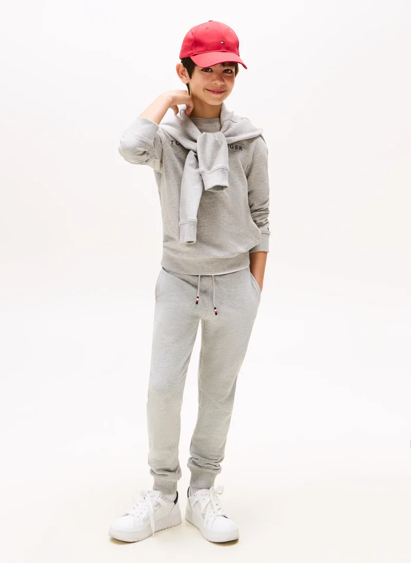 TOMMY HILFIGER Kids Logo Drawstring Sweatpants