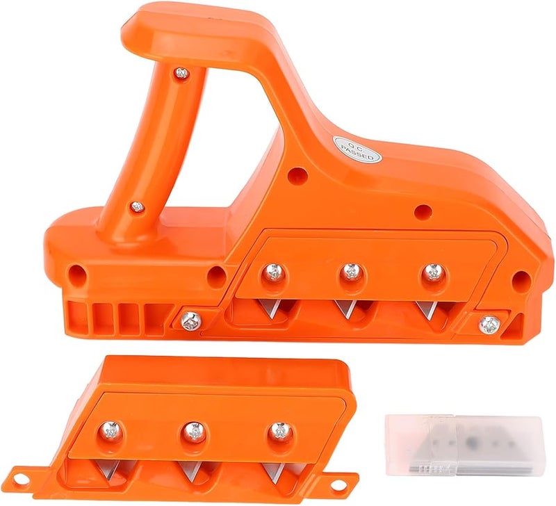 لوح الجبس ABS مائل مخرطة مقاومة للتآكل لوح الجص قاطع سريع أداة يدوية للحواف - Image 1