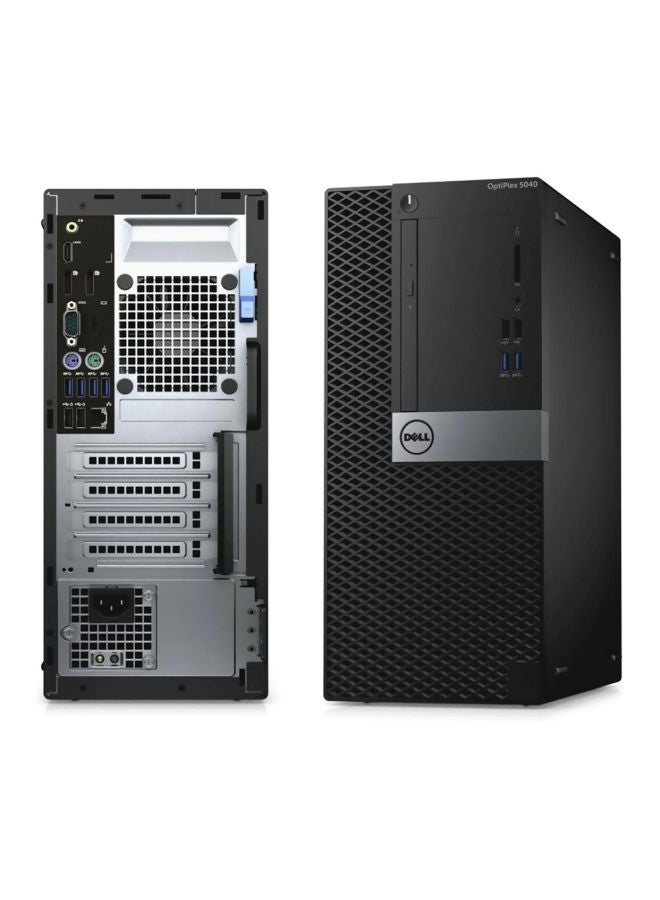 DELL OPT MT 5040 Tower PC Core i5 Processor/4GB RAM/500GB HDD/Integrated Graphics With Keyboard And Mouse Black - Image 4