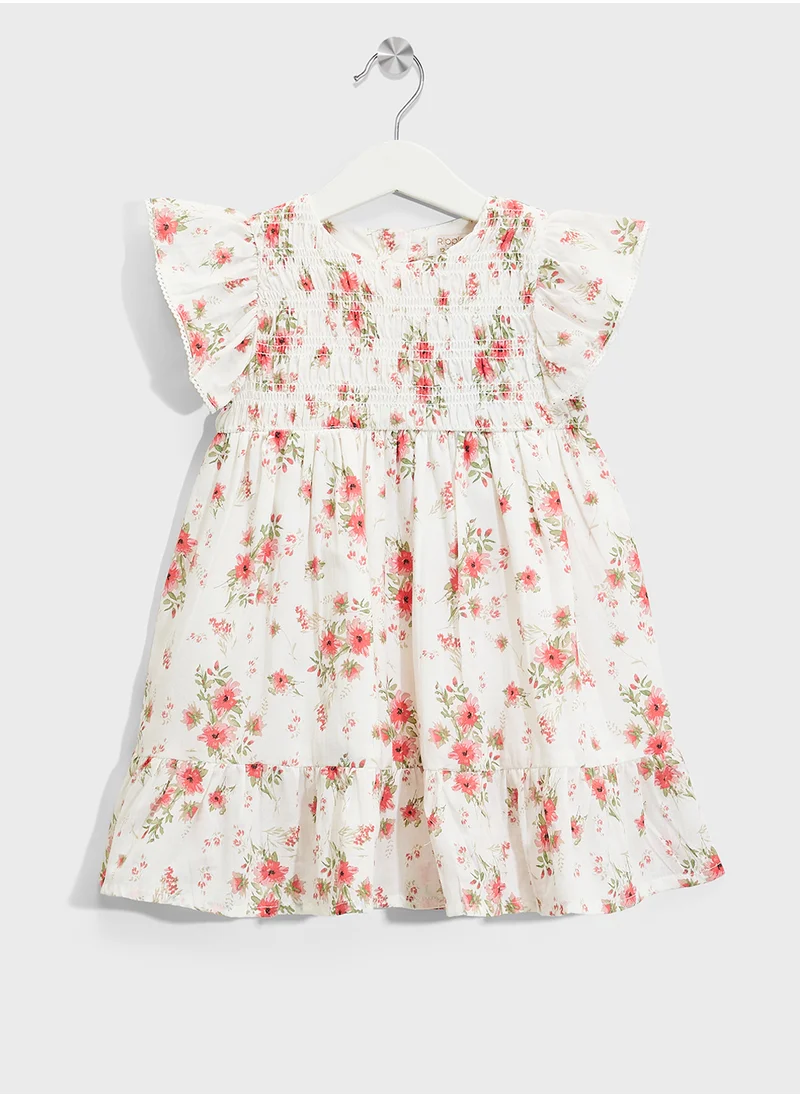 ريبلز مع نمشي Girls Cotton Dress