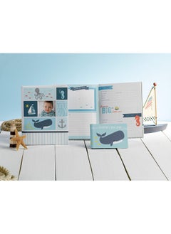 Carter's BP73-14074 Blue Under The Sea Mini Baby Photo Album Brag Book, Holds 40 Photos - pzsku/Z13C76D0C60A63B852D83Z/45/_/1737030992/83c23c57-4a2f-4488-ba50-a7d684ec60d2