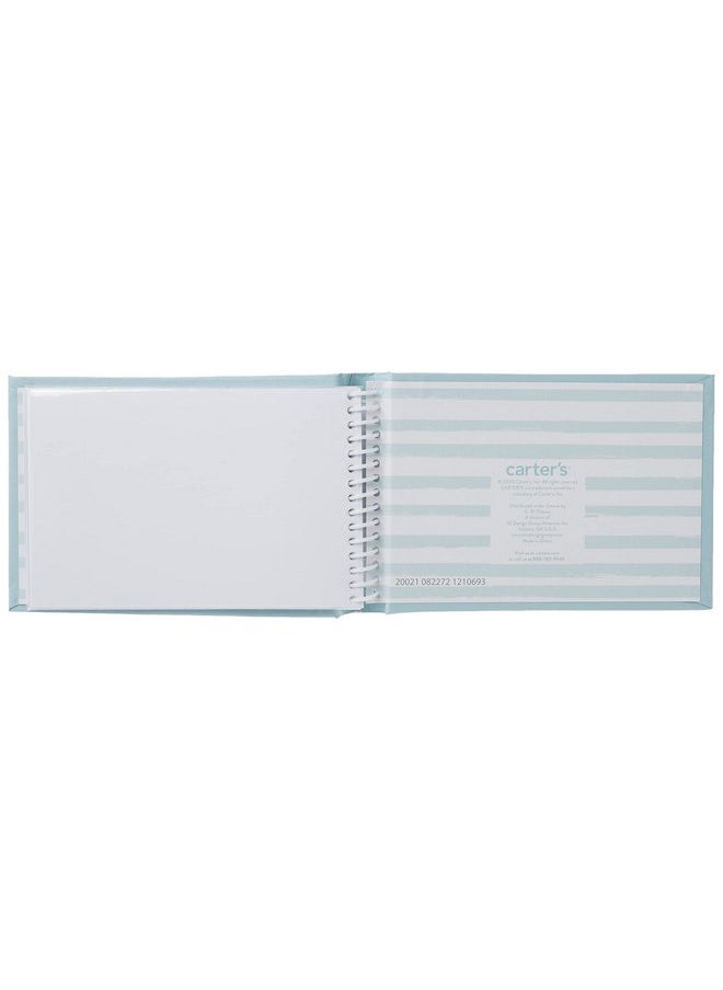 C.R. Gibson Carter's BP73-14074 Blue Under The Sea Mini Baby Photo Album Brag Book, Holds 40 Photos  - Image 3