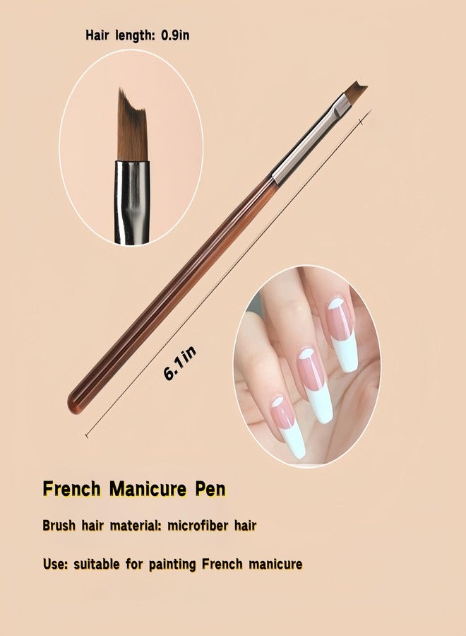 HomTop 9-Piece Nail Art Brushes Set, Nail Design Tools Kit with Acrylic Nail Brush, Gel Brush, Nail Pen, Manicure Tools for Salon and Home Use, Suitable for Professionals and Beginners - Image 5