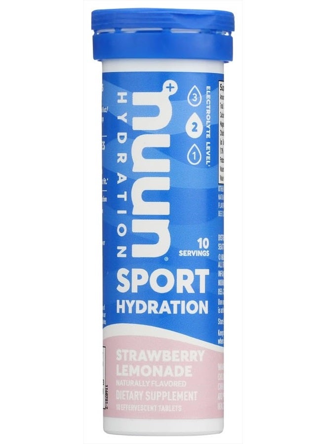 Nuun Hydration: Strawberry Lemonade Electrolyte Drink Tablets (2 Tubes of 10 Tabs) - Image 1