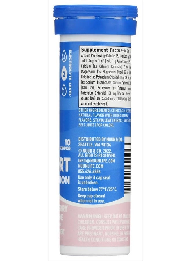 Nuun Hydration: Strawberry Lemonade Electrolyte Drink Tablets (2 Tubes of 10 Tabs) - Image 4