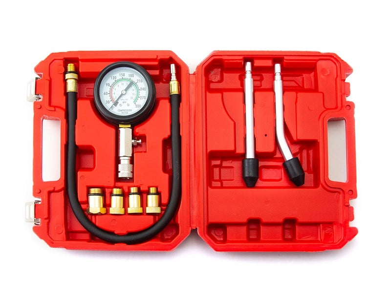 VCT Auto Motorcycle ATV Engine Compression Tester Kit