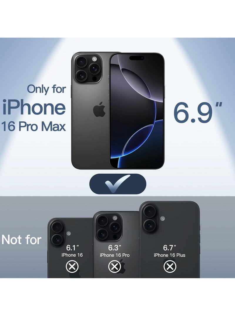 ELTRAZONE Ultra-Slim 0.35mm Case for iPhone 16 Pro Max (6.9 Inch) – Lightweight Matte Finish, Full Camera Lens Protection, Minimalist Hard Cover (Black) - Image 2