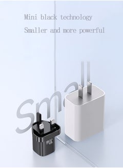 Usams Usams Series CC253 Charging Head Mini Compact Pd30w British Standard Fast Charging Plug Convenient For Travel  - Image 5