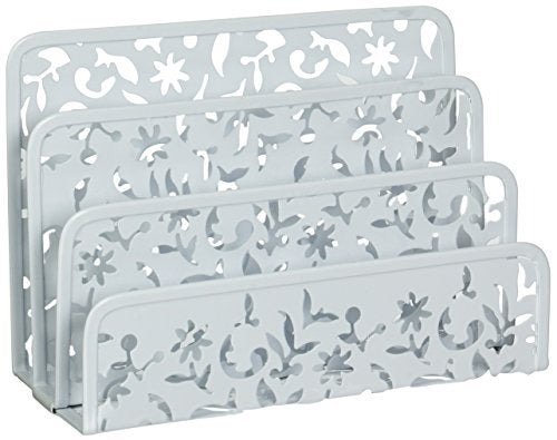 Design Ideas Vinea Letter Holder, White - Image 4