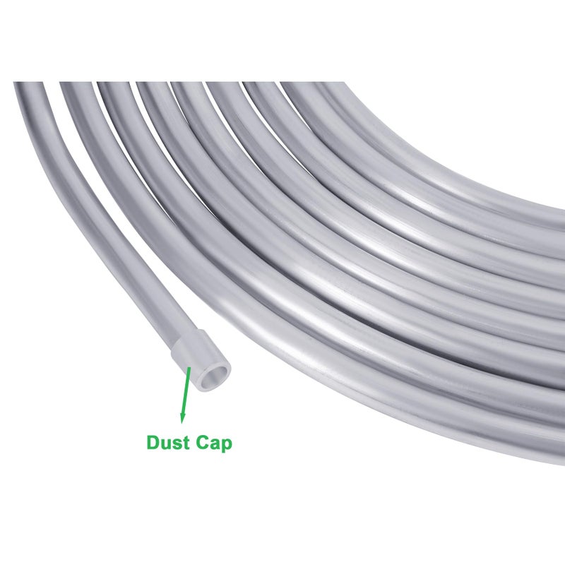 YullSorom 38 Metal Fuel Line3003 Grade Aluminium Tubing for Brake Line Metal Gas Line 38OD 25FT 0035 Thickness - Image 4
