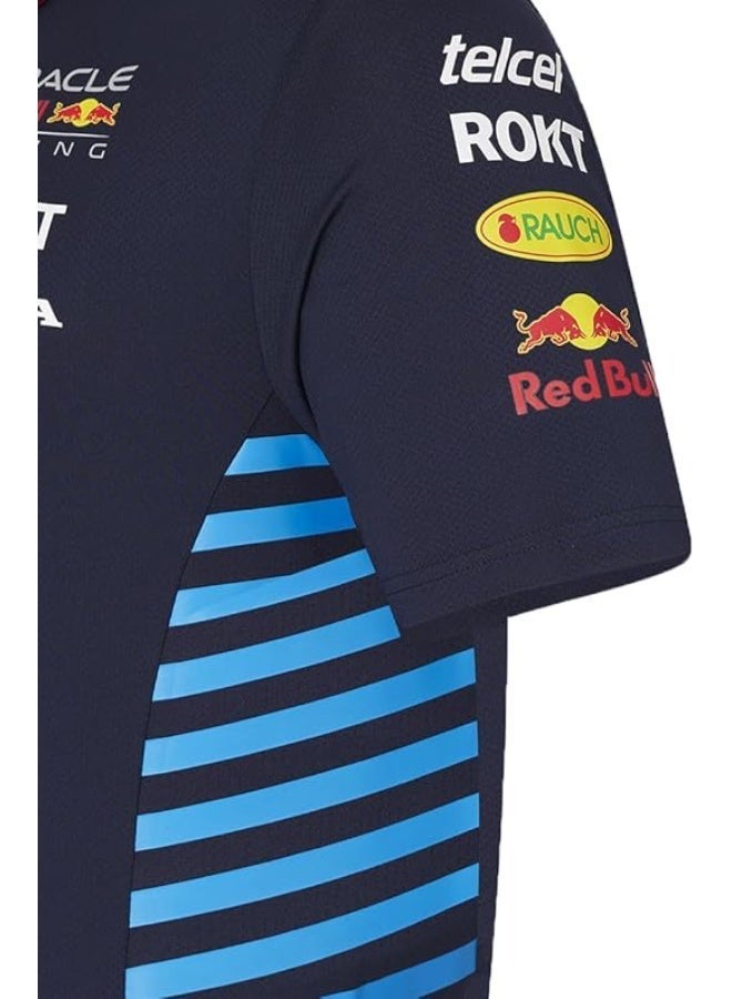 Red Bull Racing womens Teamline Set Up T-Shirt - Image 5