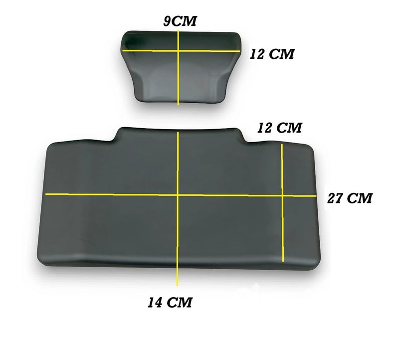 AOWBikes Motorcycle Luggage Box Back Cushion Passenger Backrest Support Damping Pad - Image 4