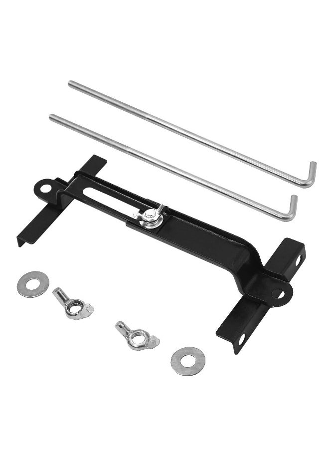Generic - Battery Hold Down, Universal Adjustable Battery Hold Down for Car, Battery Hold Down Kit with 10 inch Stainless J Bolts, Adjustable Car Battery Holder - Image 1