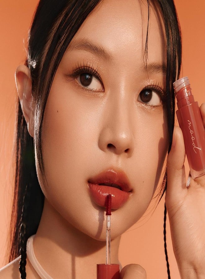 Peripera Ink Mood Glowy Tint | Lip-Plumping, Naturally Moisturizing, Lightweight, Glow-Boosting, Long-Lasting, Comfortable, Non-Sticky, Mask Friendly, No White Film 020 BROWN YAKGWA (HONEY K-OOKIE) - Image 5