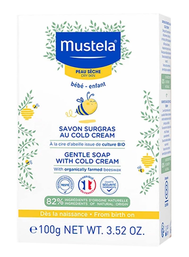 Mustela Gentle Soap Par with Cold Cream 100 Gm - Image 1