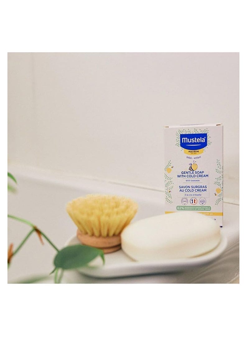 Mustela Gentle Soap Par with Cold Cream 100 Gm - Image 4