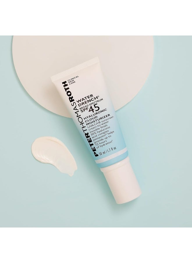 PETER THOMAS ROTH Water Drench Hyaluronic Hydrating Moisturizer Spf 45 50Ml/1.7 Fl Oz  - Image 5