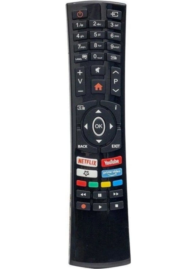 Vestel Netflix-Yutube-Prime LED TV Remote with Video Button