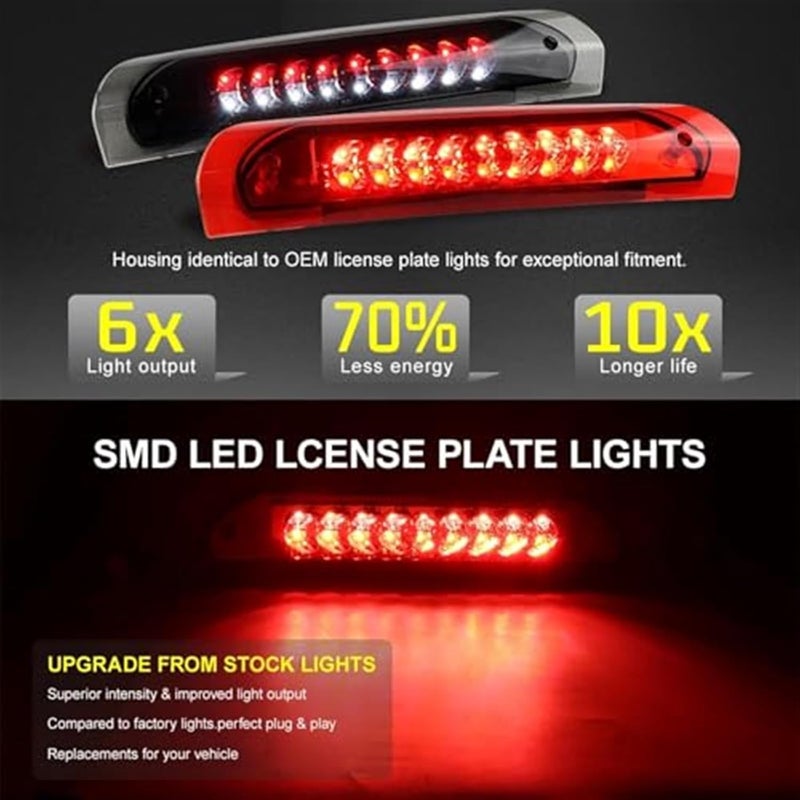 QASULER High Mount 3rd Brake Light for Dodge RAM - Image 4