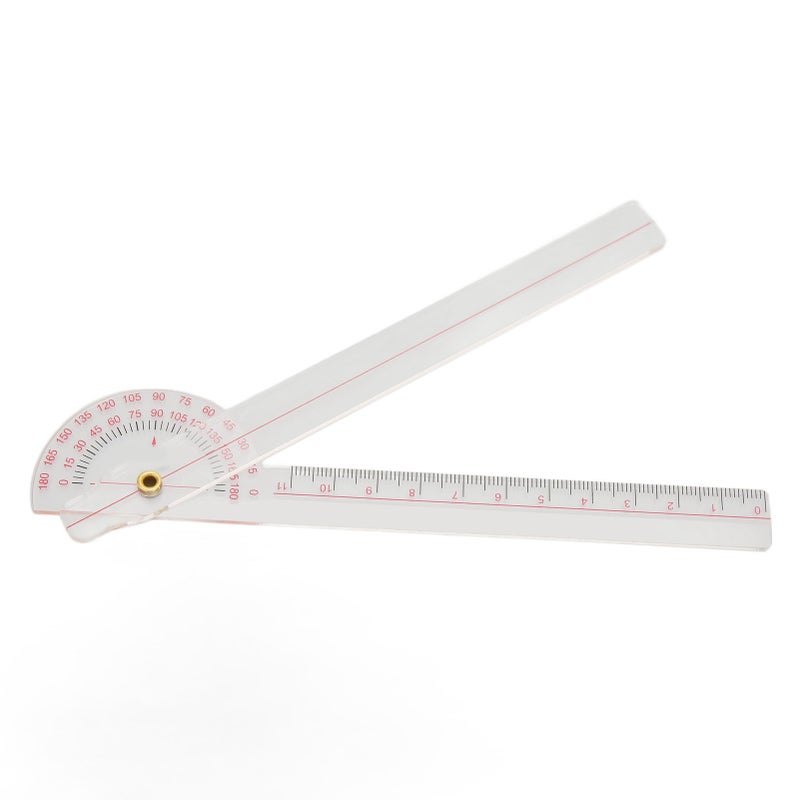 Joint Goniometer 360 Degrees Accurate Measurement Spinal Curvature Goniometer Tool for Knee Elbow Finger - Image 1