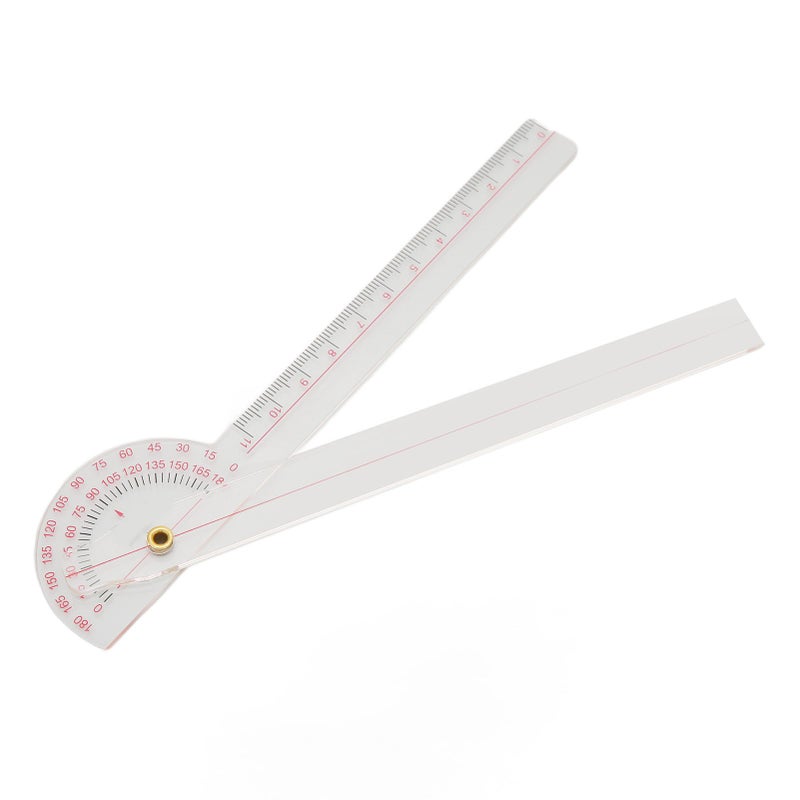 Joint Goniometer 360 Degrees Accurate Measurement Spinal Curvature Goniometer Tool for Knee Elbow Finger - Image 2
